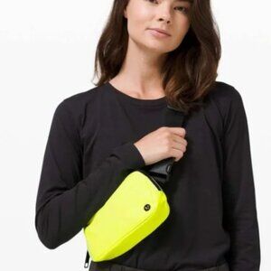 lululemon athletica Neon Yellow Crossbody Bag